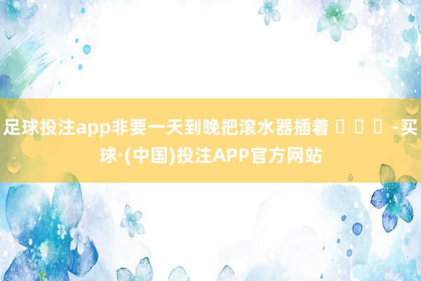 足球投注app非要一天到晚把滚水器插着 ​​​-买球·(中国)投注APP官方网站