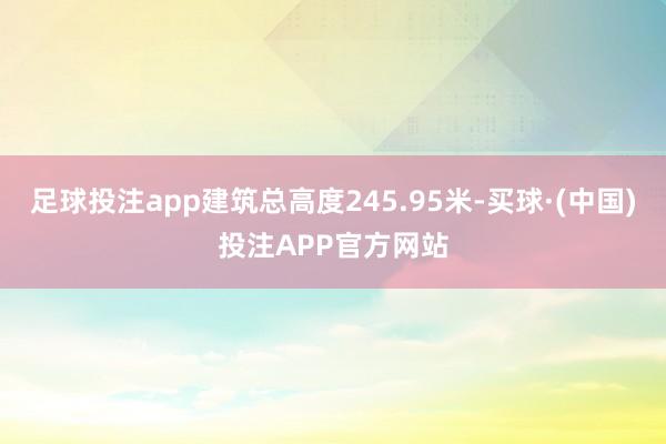 足球投注app建筑总高度245.95米-买球·(中国)投注APP官方网站